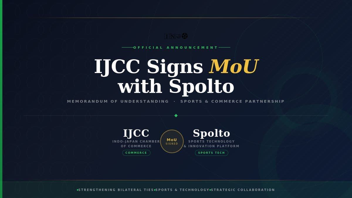 Launch of India-Japan Sports Exchange JV