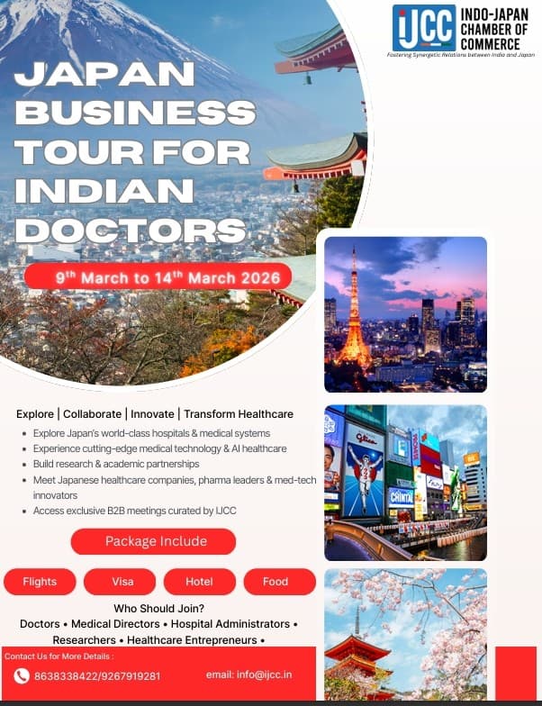 Japan Business Tour for Indian Doctors